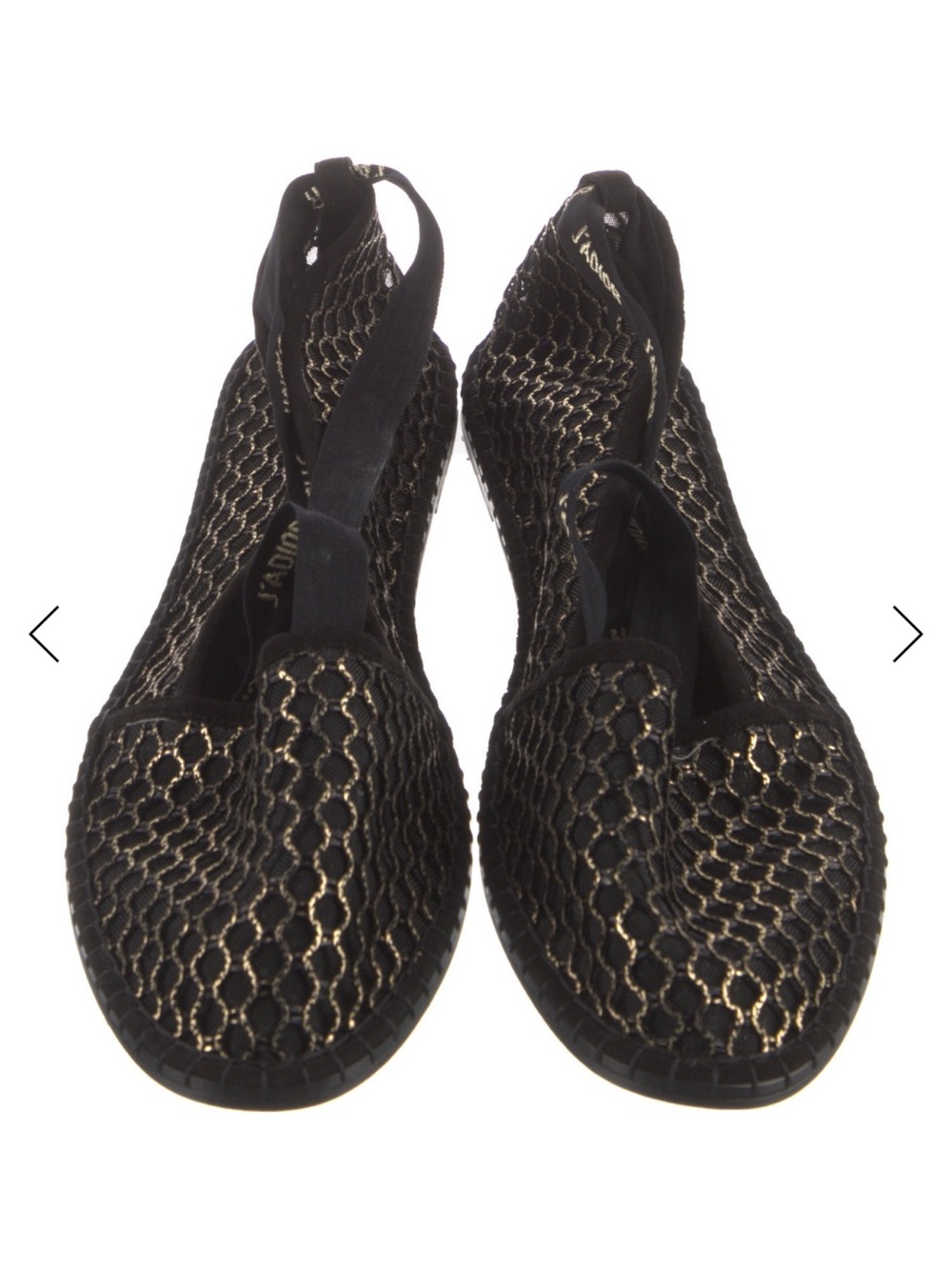 Dior Espadrilles with Brown Soles and Black Heel Caps